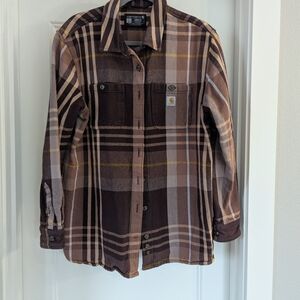 Carhartt Plaid Flannel Shirt